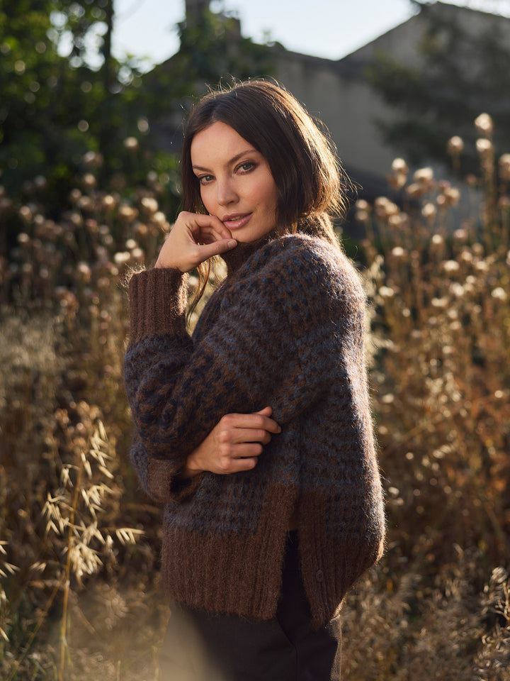 Echo Glencheck Sweater