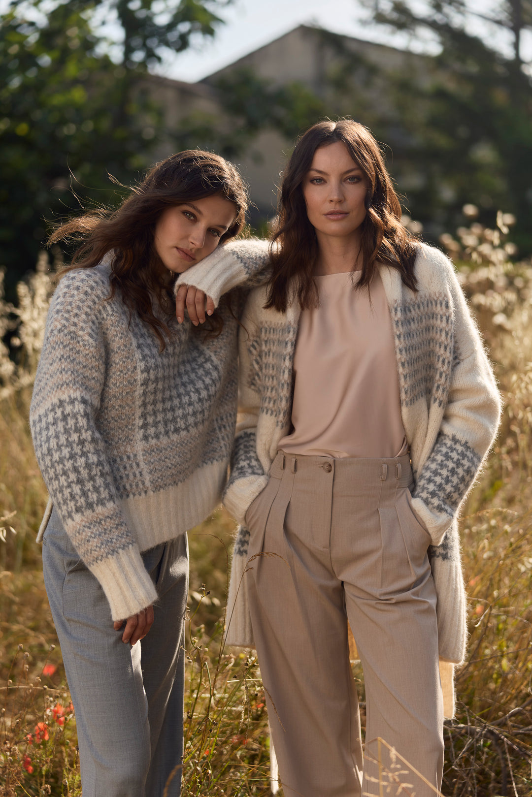 Echo Glencheck Sweater